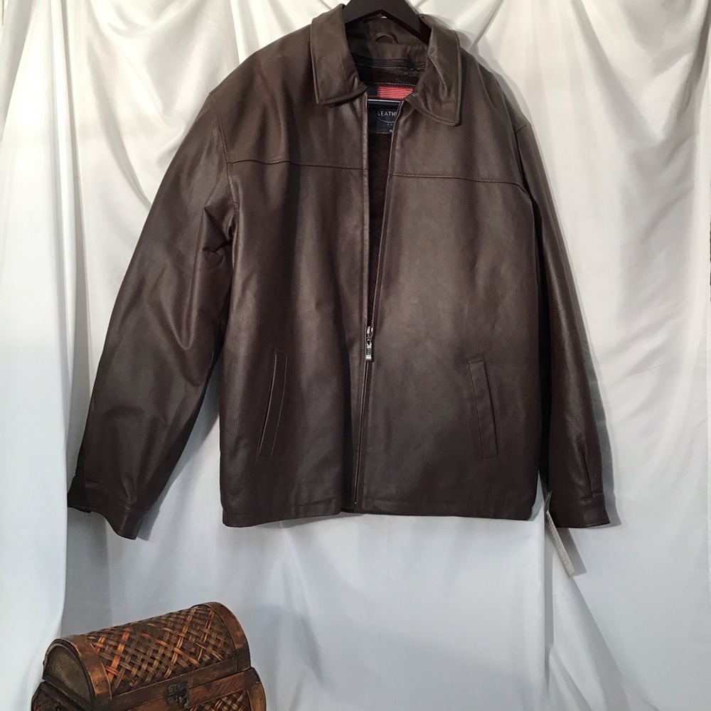 Brown Leather Jacket